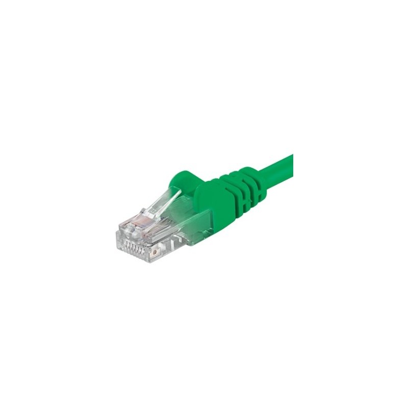 Patchcord UTP RJ45-RJ45 Cat.6, 0.25m, verde, "UTP-6-0.25-GN" (timbru verde 0.08 lei)