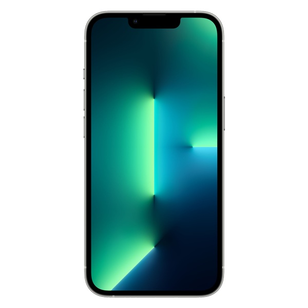 SMARTphone Apple, "iPhone 13 Pro" ecran 6.1 inch, dual sim, rez. camera 12 Mpix, memorie interna 128 GB, 5G, iOS, argintiu, "mlva3rm/a" (timbru verde 0.45 lei)