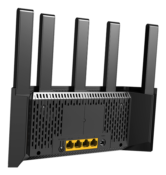 ROUTER Tenda wireless BE5100, Wi-Fi 7 Dual-Band 2.4 / 5 Ghz, de pana la 5100 Mbps 1 × port WAN 2.5 Gigabit, 3 × LAN Gigabit, negru"TE6L Pro" - imagine 2