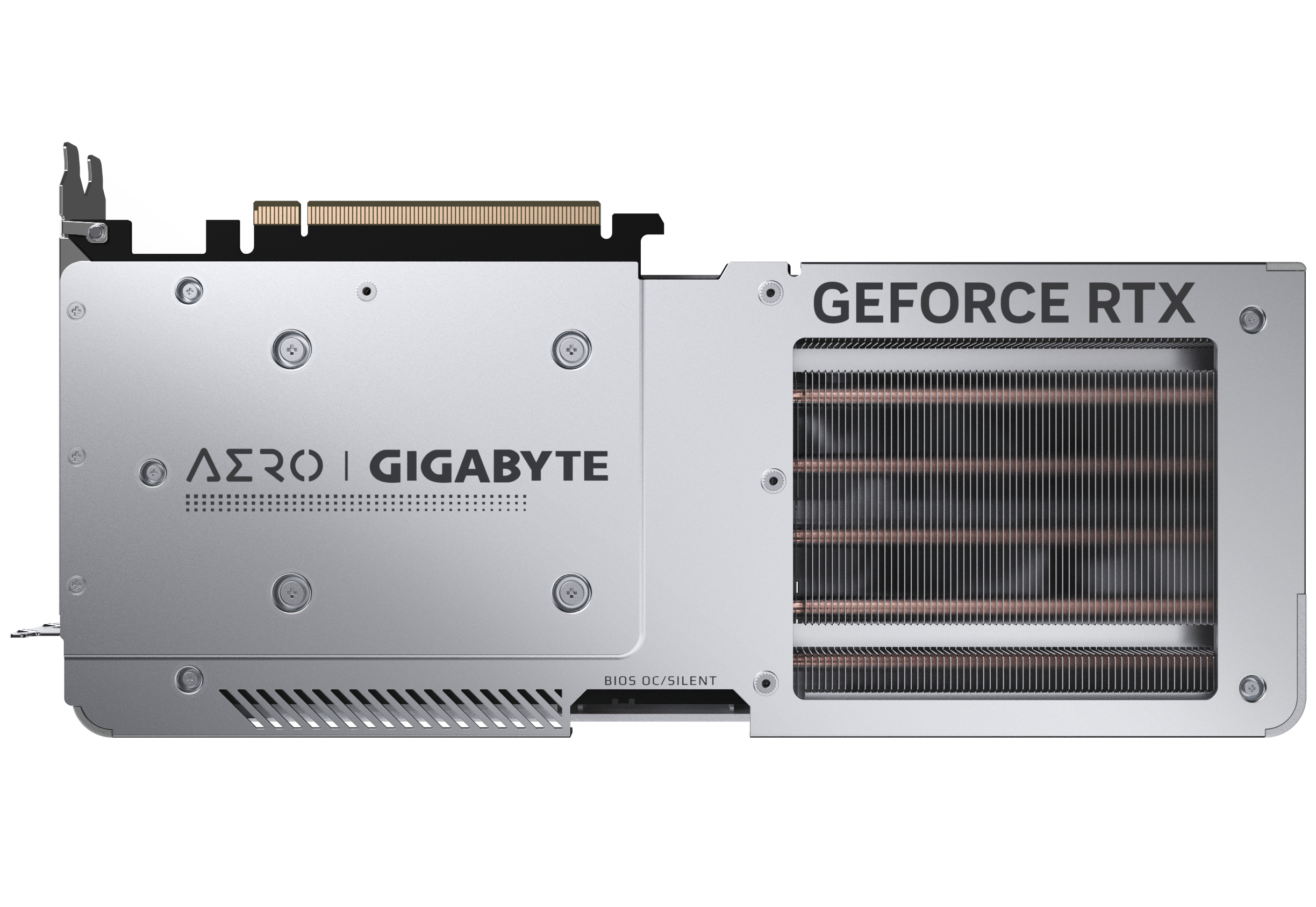 GB GeForce RTX4070 AERO TI OC SUPER 16GB"GV-N407TSAERO OC-16GD" - imagine 8
