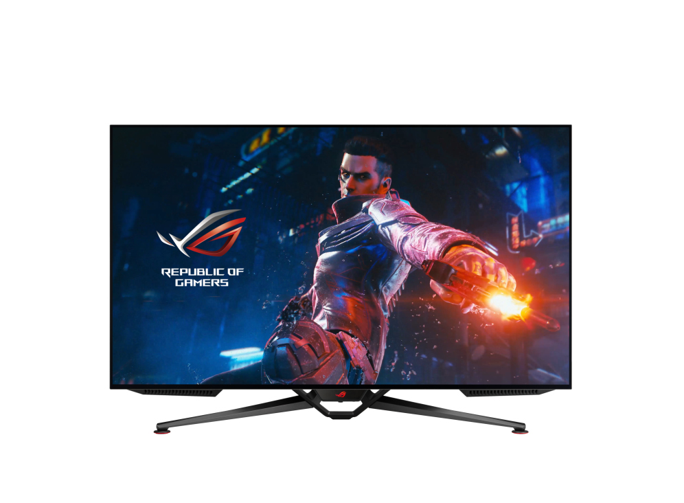 Monitor LED ROG Swift PG48UQ 48 LED 138Hz UltraHD/4K NVIDIA G-Sync Black "90LM0840-B01970" (timbru verde 7 lei)