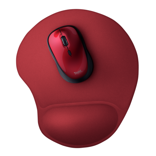 MOUSE Trust Bigfoot Ergo Gel Mousepad - Red "20429" (timbru verde 0.18 lei)