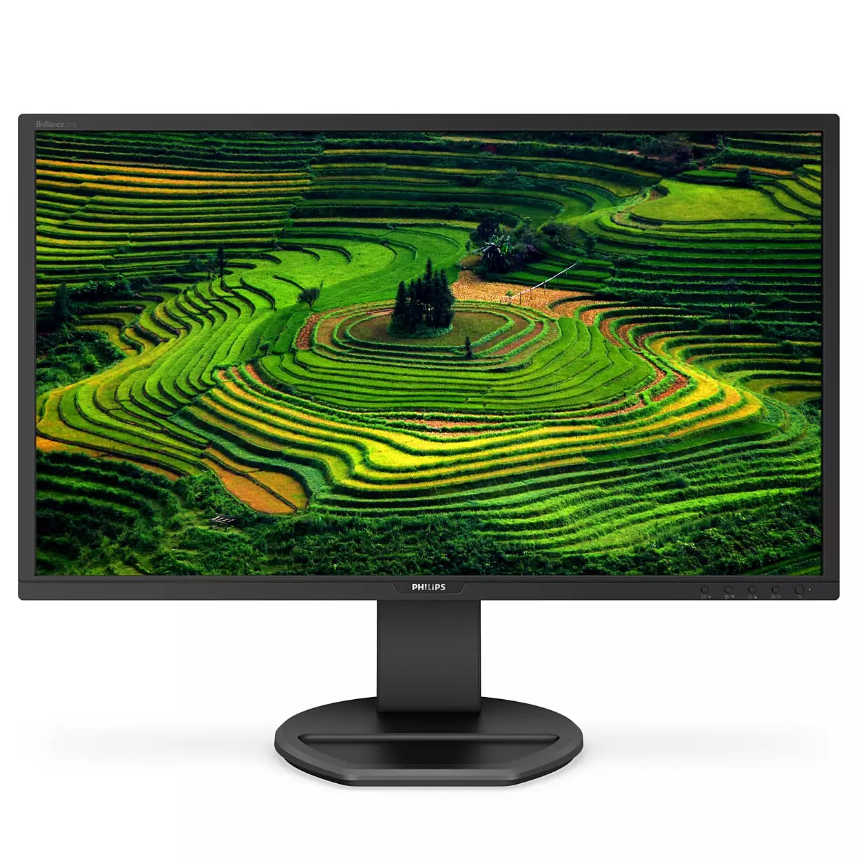 MONITOR PHILIPS 27 inch, Multimedia, IPS, Full HD (1920 x 1080), Wide, 250 cd/mp, 5 ms, HDMI, DVI, VGA, DisplayPort, "271B8QJEB/00" (timbru verde 7 lei)