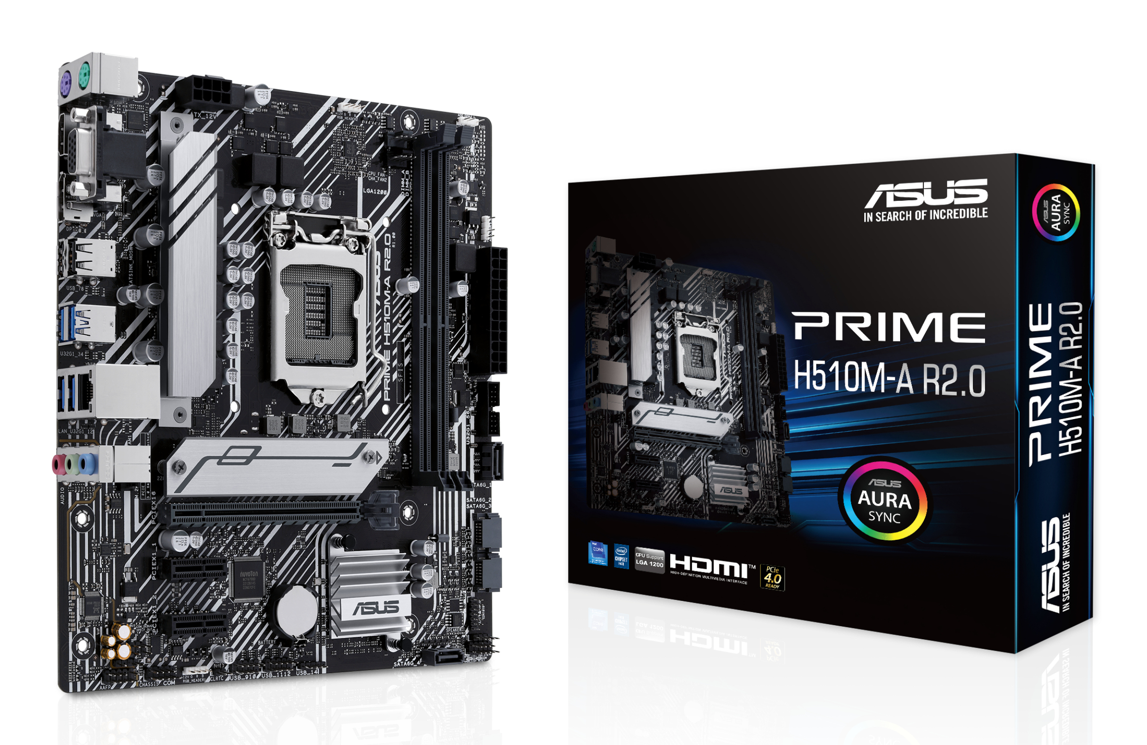 Placa de baza PRIME H510M-A R2.0, Intel H510, Socket 1200, mATX "90MB1FP0-M0EAY0"