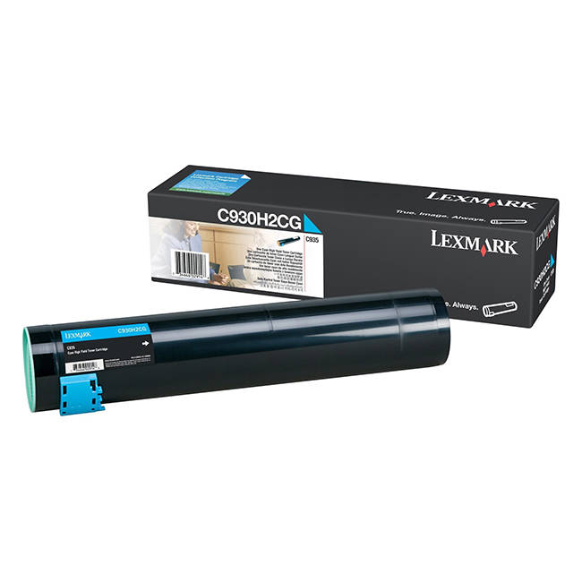Toner Original Lexmark Cyan, C930H2CG, pentru C935 series, 24K, (timbru verde 1.2 lei) , "C930H2CG"