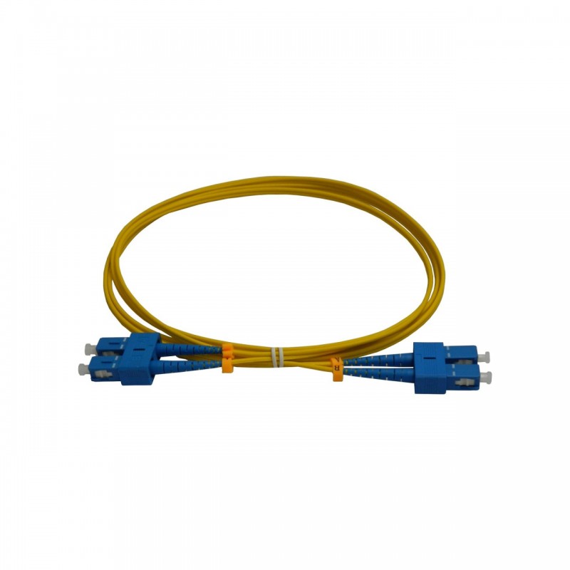 Patchcord FO SC/PC-SC/PC, SM OS2 9/125, manta LSZH 2.0mm, duplex 10m, "SC-SC-SM/DX-10" (timbru verde 0.18 lei)