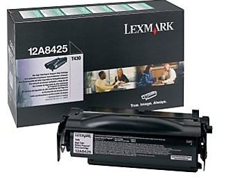 Toner Original Lexmark Black, 12A8425, pentru Optra T430, 12K, (timbru verde 1.2 lei) , "12A8425"