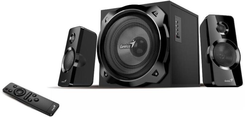 BOXE GENIUS 2.1, RMS: 50W (2 x 12.5W + 1 x 25W), Bluetooth, black, "SW-2.1 1850BT" "31730050401" (timbru verde 11.00 lei)