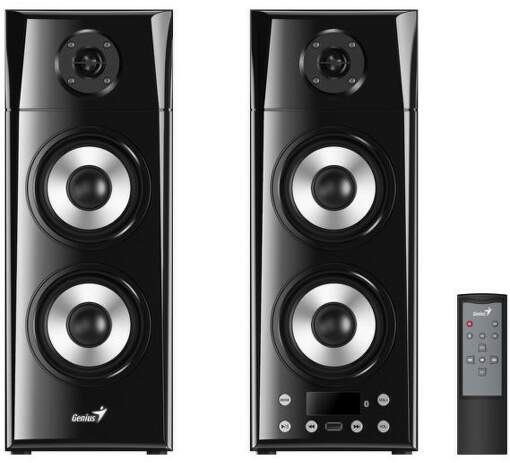 BOXE GENIUS 2.0, RMS: 60W, frecv. raspuns 65 Hz - 20 kHz input USB/RCA/Bluetooth 5.0, negru, "SP-HF2800 BT" "31730022400" (timbru verde 11.00 lei)