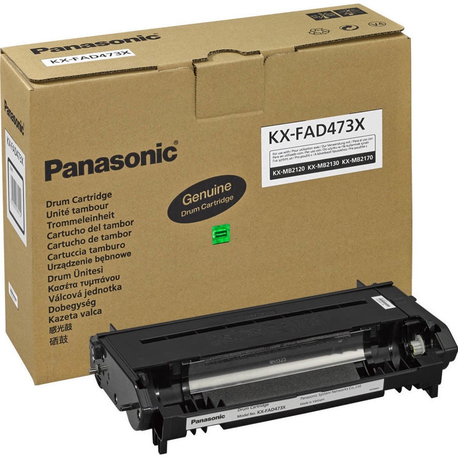 Drum Unit Original Panasonic Black, FAD473X, pentru KX-MB21xx, 10K, (timbru verde 0.8 lei) "KX-FAD473X"