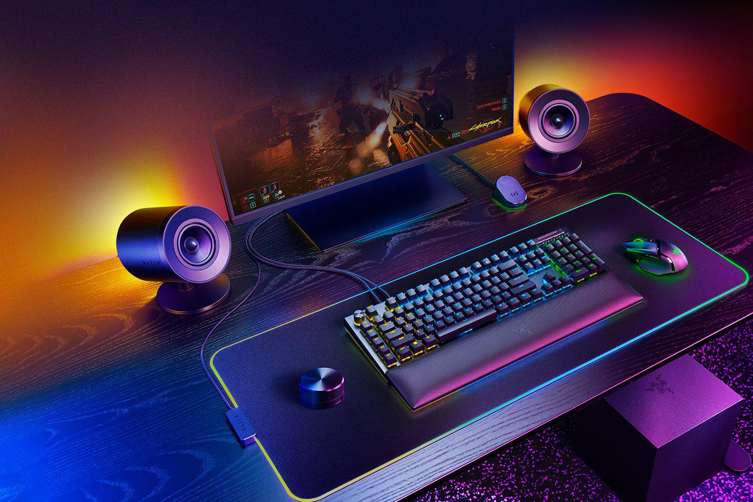 Razer Nommo V2 Pro "RZ05-04740100-R3G1" (timbru verde 2.00 lei)