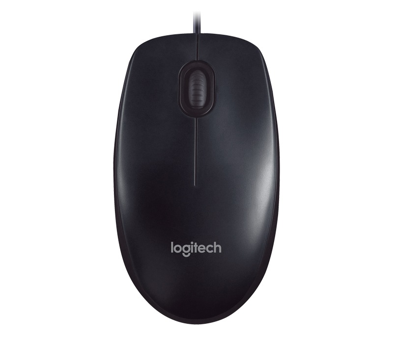 MOUSE LOGITECH, "M90", PC sau NB, cu fir, USB, optic, 1000 dpi, butoane/scroll 3/1, , gri, "910-001793" (include TV 0.18lei)