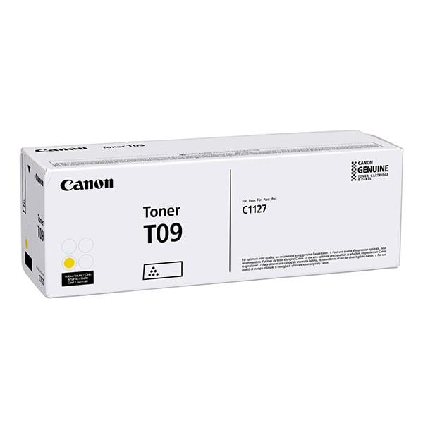 Toner Original Canon Yellow, T09Y, pentru ISX C1127, 5.9K, (timbru verde 1.2 lei) , "3017C006AA"