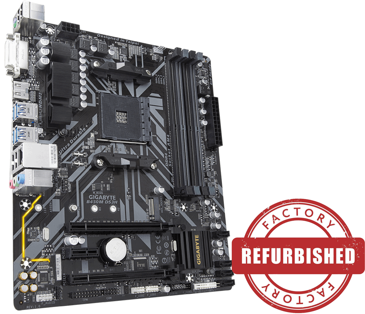 Placa de baza GIGABYTE B450M DS3H(RSG)"B450M DS3H(RSG)"