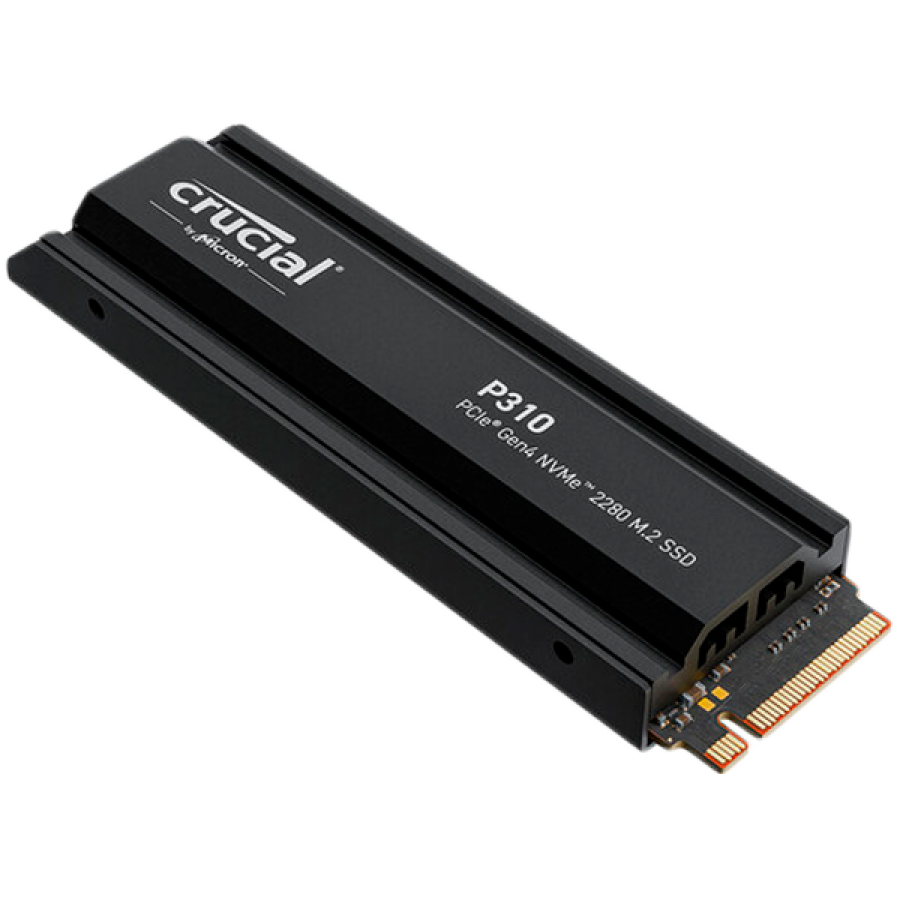 Crucial P310 1TB PCIe Gen4 2280 NVMe M.2 SSD with heatsink "CT1000P310SSD5"