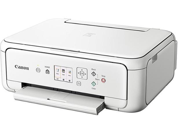 Multifunctional Inkjet Color Canon Pixma TS5151 White, A4, Functii:Impr|Scan|Cop,Viteza Print Mono:13ipm,Viteza Print color:6.8ipm,Conectiv:USB|WiFi,Duplex:Nu,ADF:Nu(timbru verde 11 lei) "2228C026AA"