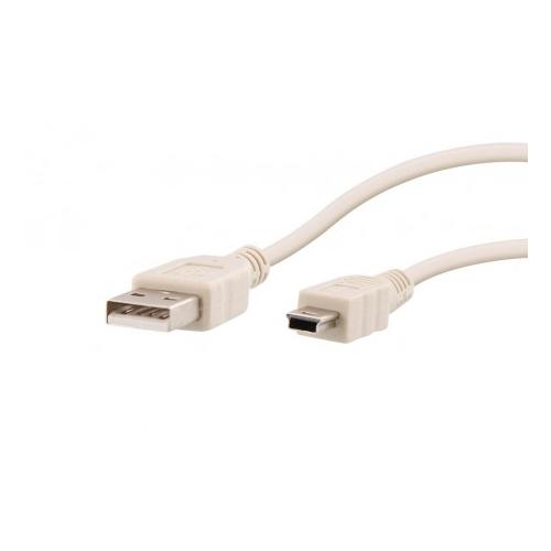 TNB USB MALE/MINI USB 5PIN D CABLE 1M( connect your camera to your computer) "USBMIUSB1" (timbru verde 0.08 lei)