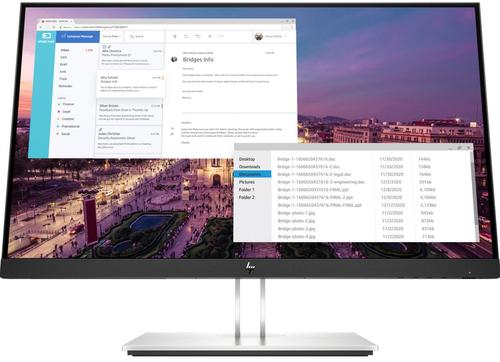 HP E23 G4 23inch IPS FHD 1920x1080 16:9 Display Port HDMI VGA 5xUSB 3yr "9VF96AA#ABB" (timbru verde 7 lei)