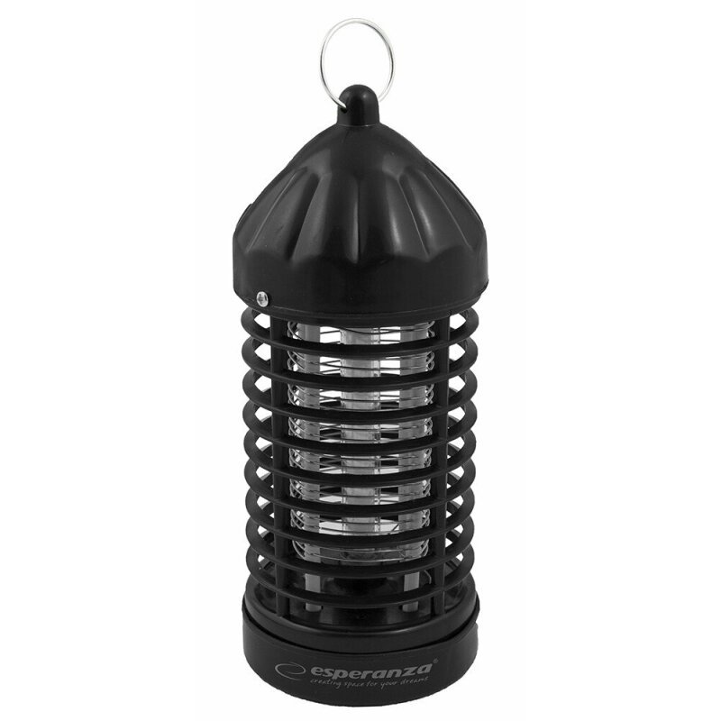 Lampa UV anti - insecte Esperanza Terminator II EHQ005 2W Negru "EHQ005" (timbru verde 2 lei)