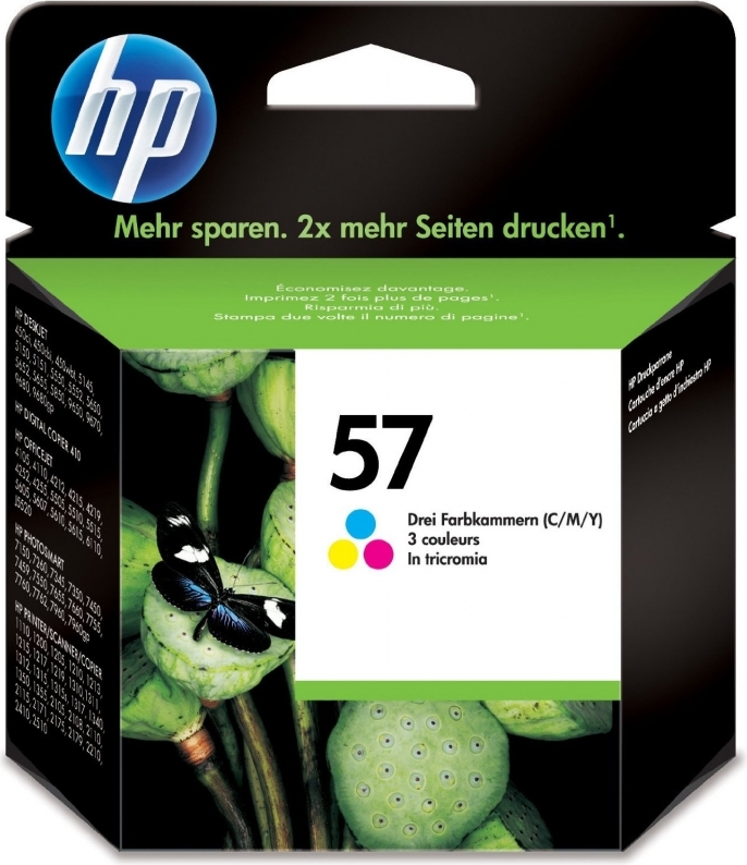 Cartus Cerneala Original HP Color, nr.57, pentru DJ 450|5xxx|96xx|PSC1110|1xxx|2xxx, , (timbru verde 0.15 lei), "C6657AE"