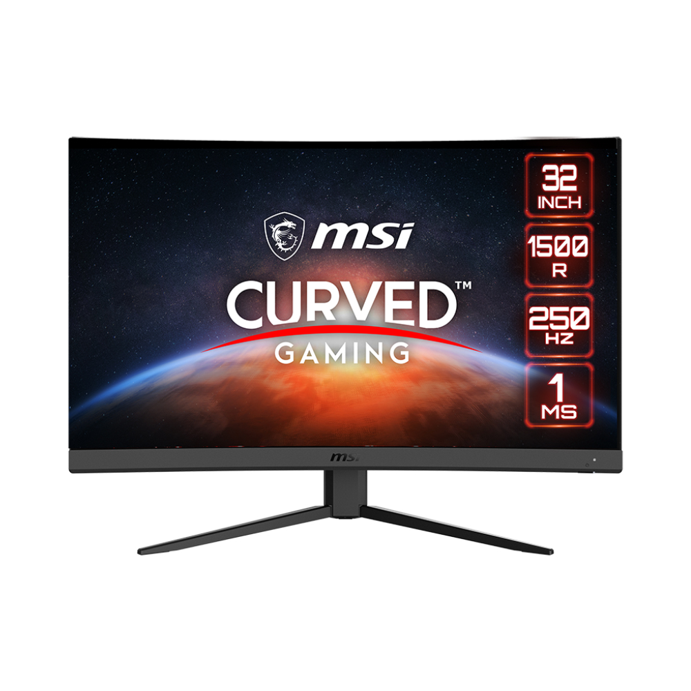 MSI G32C4X 31.5inch VA FHD Curve 1500R 300cd/m2 250Hz 1ms HDMIx2 DP "G32C4X" (timbru verde 7 lei)