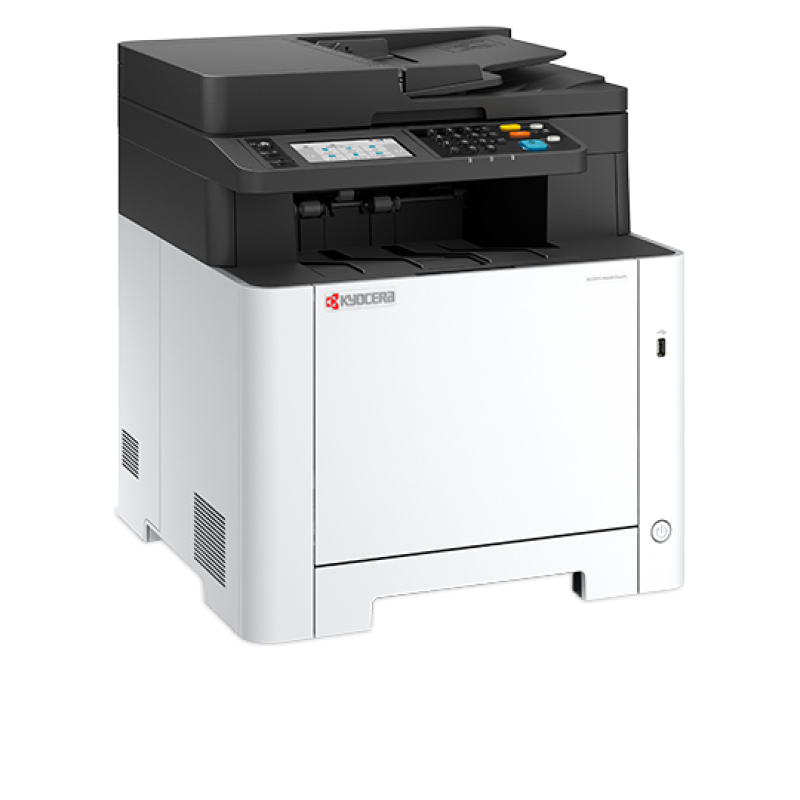Multifunctional Laser Color Kyocera,ECOSYS MA2600cwfx, A4, Functii:Impr|Scan|Cop|Fax,Viteza Print Mono:26ppm,Viteza Print color:26ppm,Conectiv:USB|Ret|WiFi,Duplex:Da,ADF:DADF "110C0D3NL0"