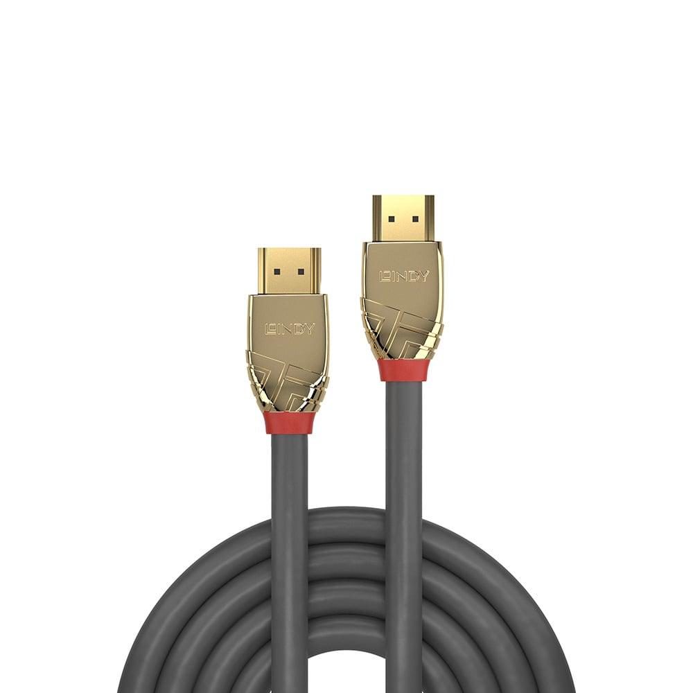 Cablu Lindy 7.5m High Speed HDMI, Gold, "LY-37865" (timbru verde 0.8 lei)