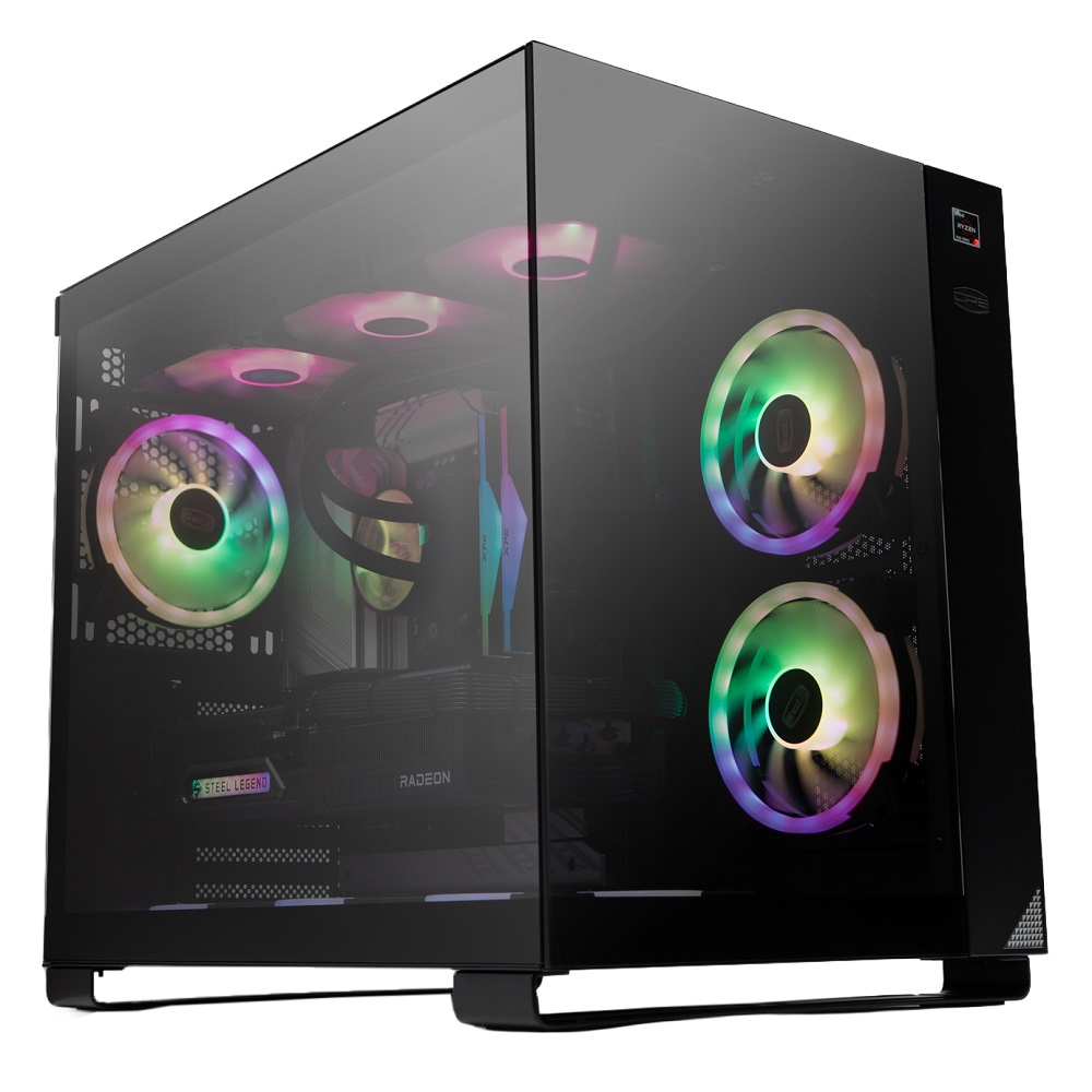 Sistem Spacer Unbreakable, Ryzen 7 7800X3D, 32 GB DDR5, RX9070XT, 2TB, No Os, "SPACER-Unbreakable-07" (timbru verde 7 lei)