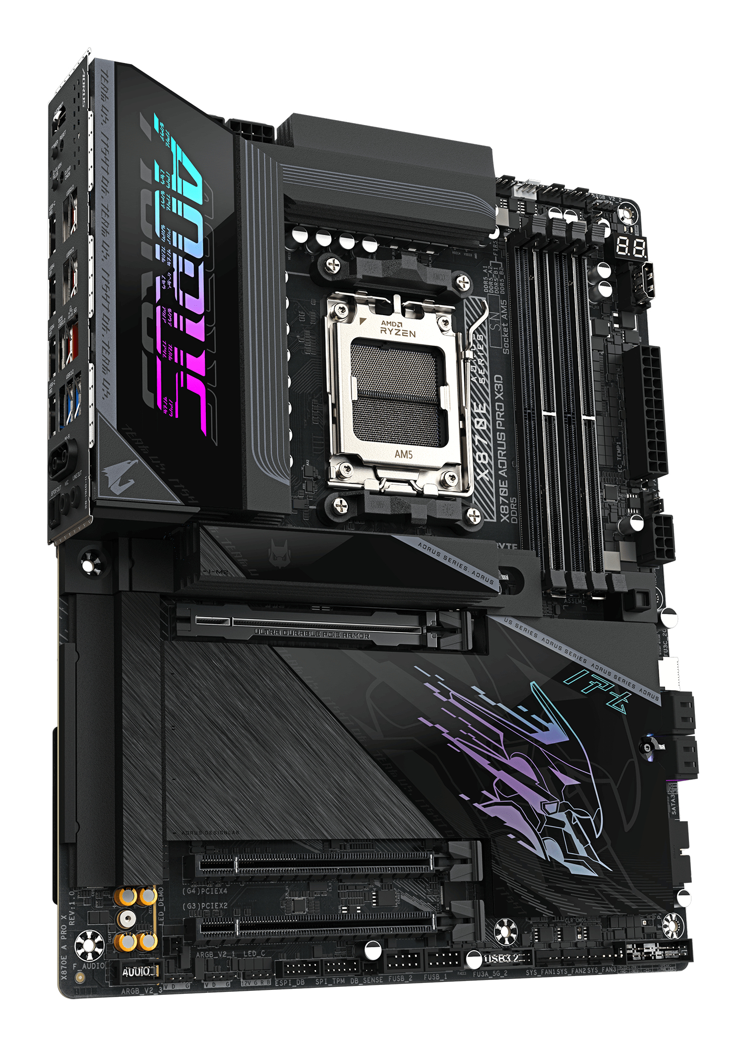 Placa de baza GIGABYTE X870E A PRO X"X870E A PRO X" - imagine 3