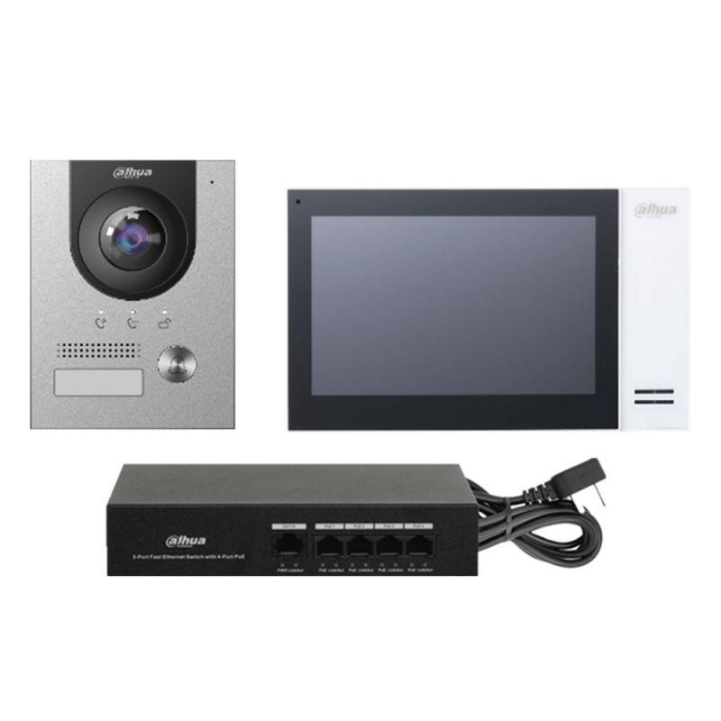 KIT VIDEOINTERFON DAHUA KTP01-S2(F), "DHI-KTP01L(F)" (timbru verde 0.8 lei)