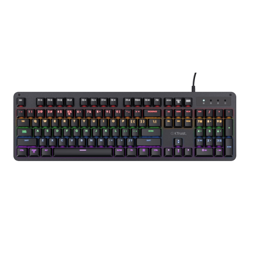 TASTATURI Trust GXT 863 MAZZ Mechanical Gaming Keyboard "24200" (timbru verde 0.8 lei)