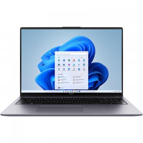 Huawei MateBook D16 Space Gray Intel i5-12450H,8GB,512GB SSD,UMA,Non-Touch,FTPM "53013DLC" ((timbru verde 3.5 lei)