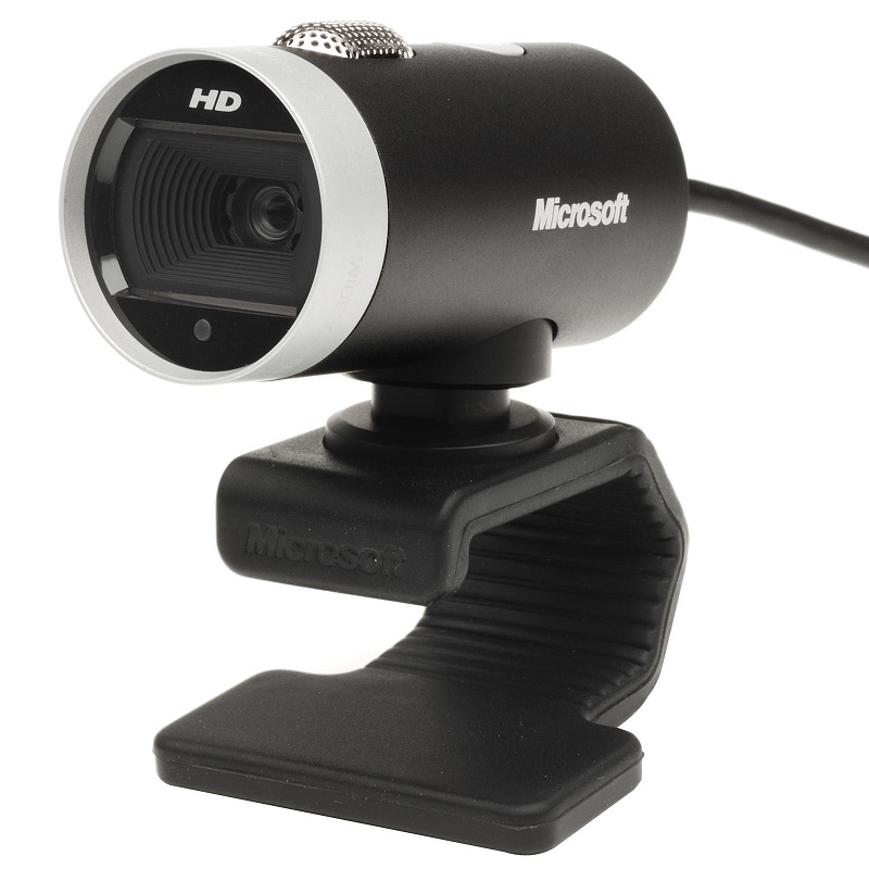 CAMERA web MICROSOFT LifeCam Cinema Business, HD 720 rez 1280 x 720, USB 2.0, microfon, negru, "6CH-00002" (timbru verde 0.18 lei)