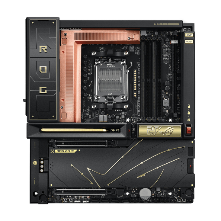 MB AMD X870E SAM5 E-ATX/CROSSHAIR X870E EDIT 20 ASUS"ROG CROSSHAIR X870E EDITION 20" - imagine 3