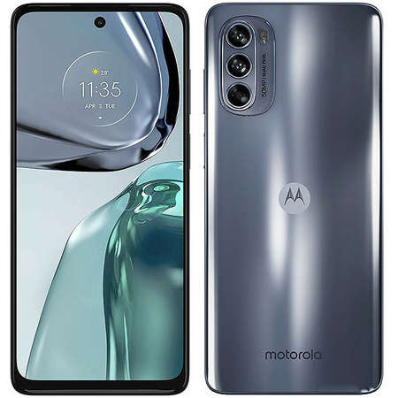 SMARTphone Motorola Moto g62 5G Dual SIM 128/4GB 5000 mAh Midnight Grey, "PAU90016PL" (timbru verde 0.45 lei)