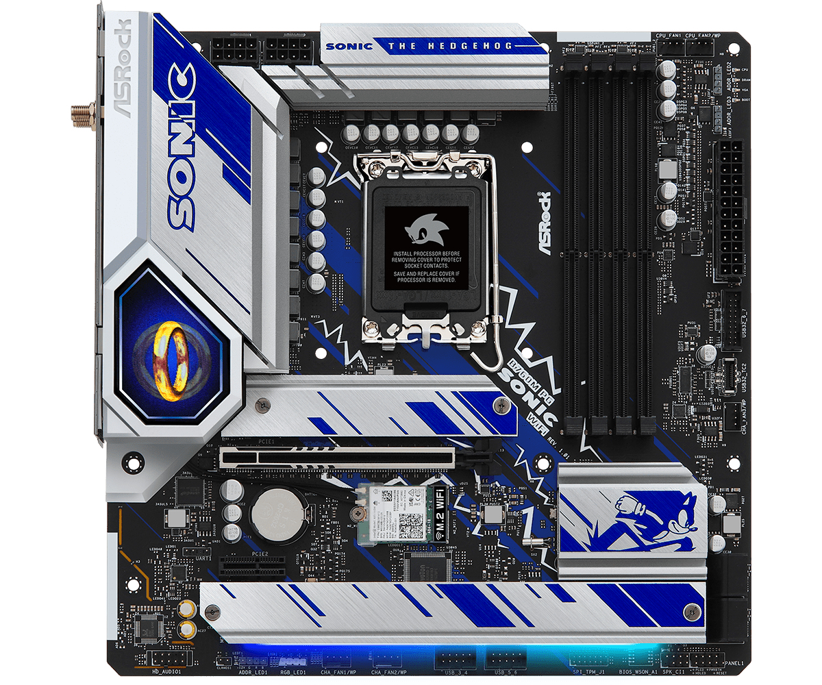 Placa de baza 90-MXBKM0-A0UAYZ SONIC, Intel B760, Intel LGA1700,mATX, WiFi "90-MXBKM0-A0UAYZ"