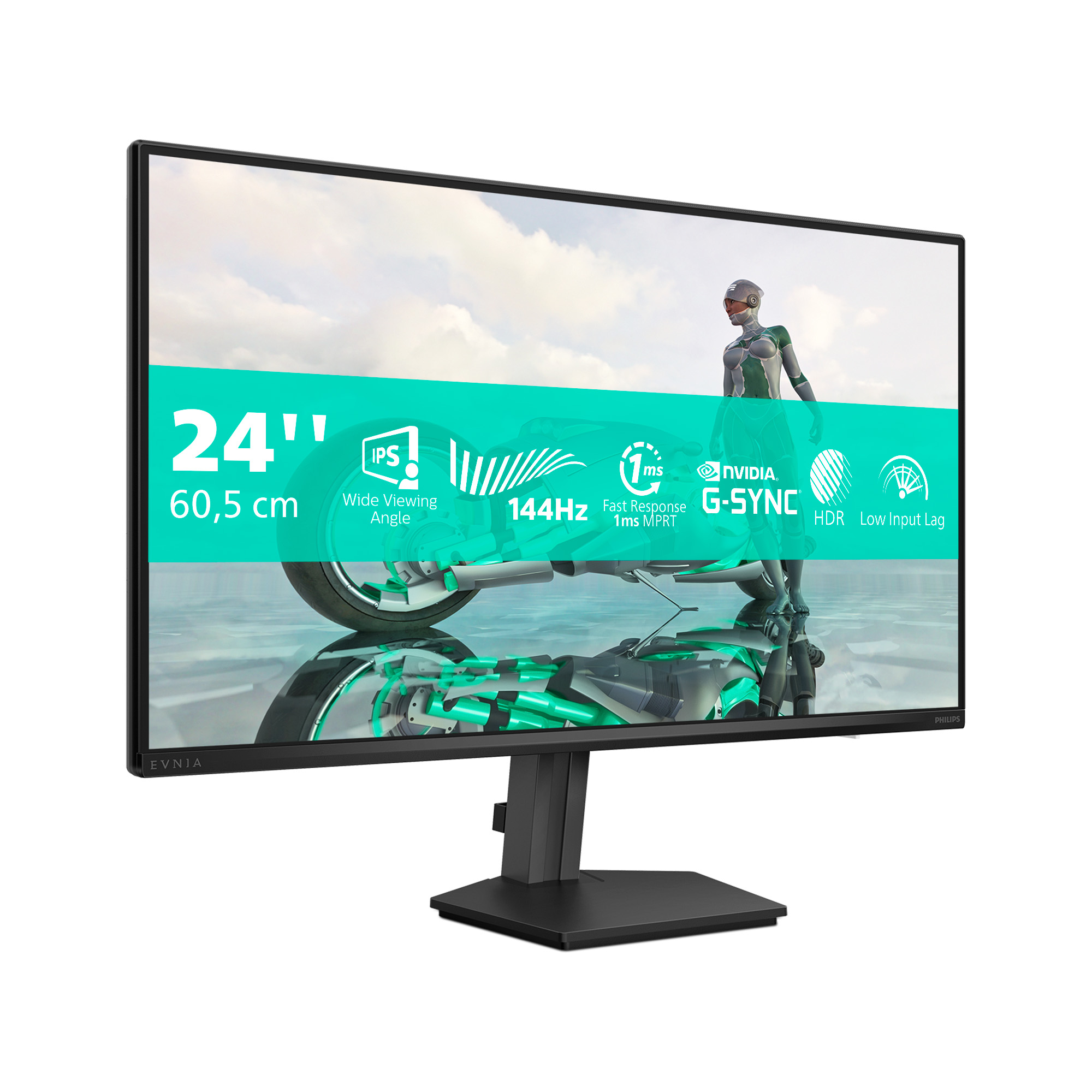 Monitor Philips 23.8" 24M2N3200NF/00 "24M2N3200NF/00" (timbru verde 7 lei)