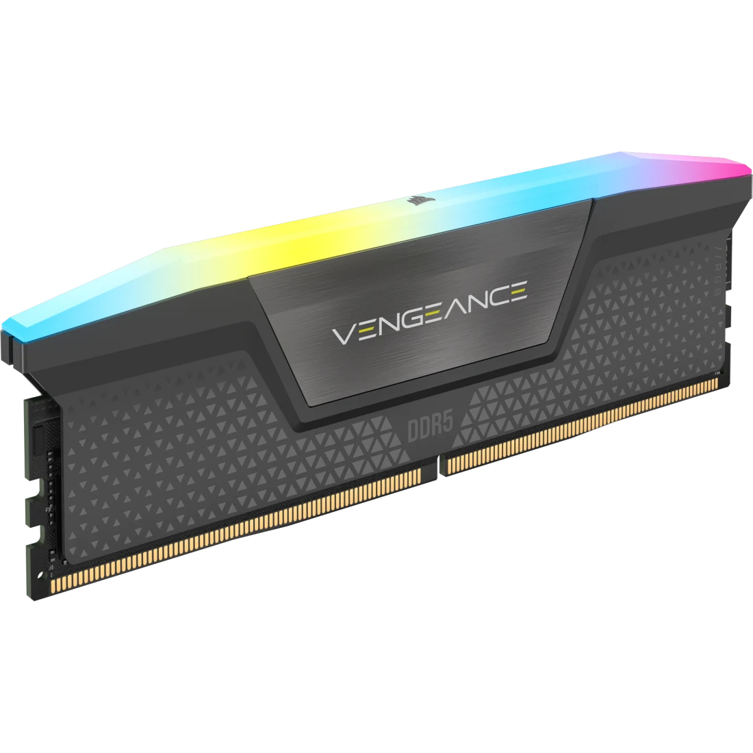 Corsair Memorie 16GB, DDR5, 6000MHz, CL36, RGB, Negru, Vengeance "CMH16GX5M1E6000Z36"