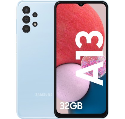 Samsung Galaxy A13 DS Blue LTE/6.6"/OC/3GB/32GB/8MP/50MP+5MP+2MP+2MP/5000mAh "SM-A135FLBUEUE" (timbru verde 0.45 lei)