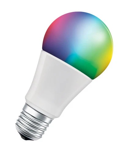 SET 3 becuri smart LED Osram, soclu E27, putere 9W, forma clasic, lumina multicolora, alimentare 220 - 240 V, "000004058075485754" (timbru verde 1.35 lei)