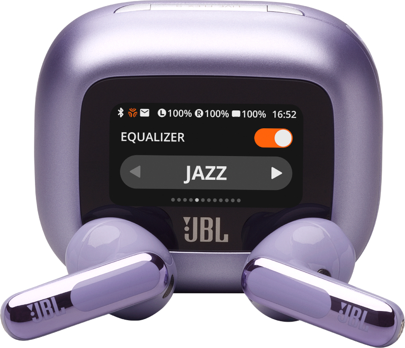 Live Flex 3, 10 ore, Bluetooth 5.3, Mov "JBLLIVEFLEX3PUR" (timbru verde 0.18 lei)