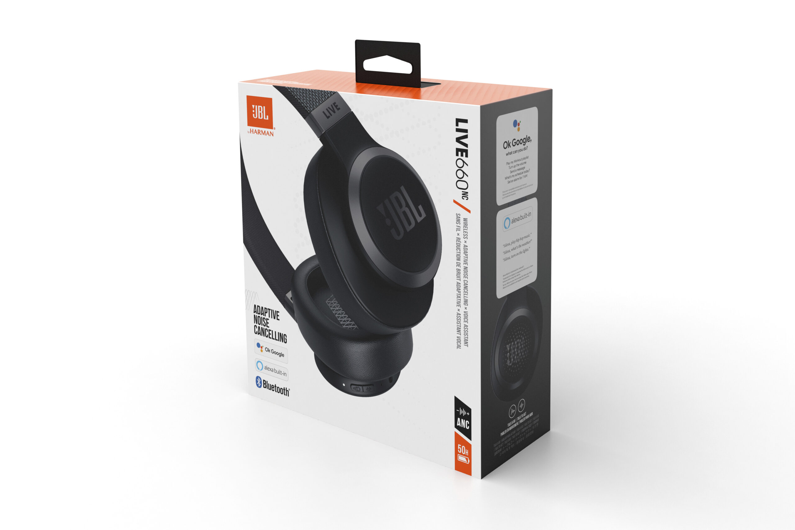 JBL Live 660NC Black"JBLLIVE660NCBLK" - imagine 8