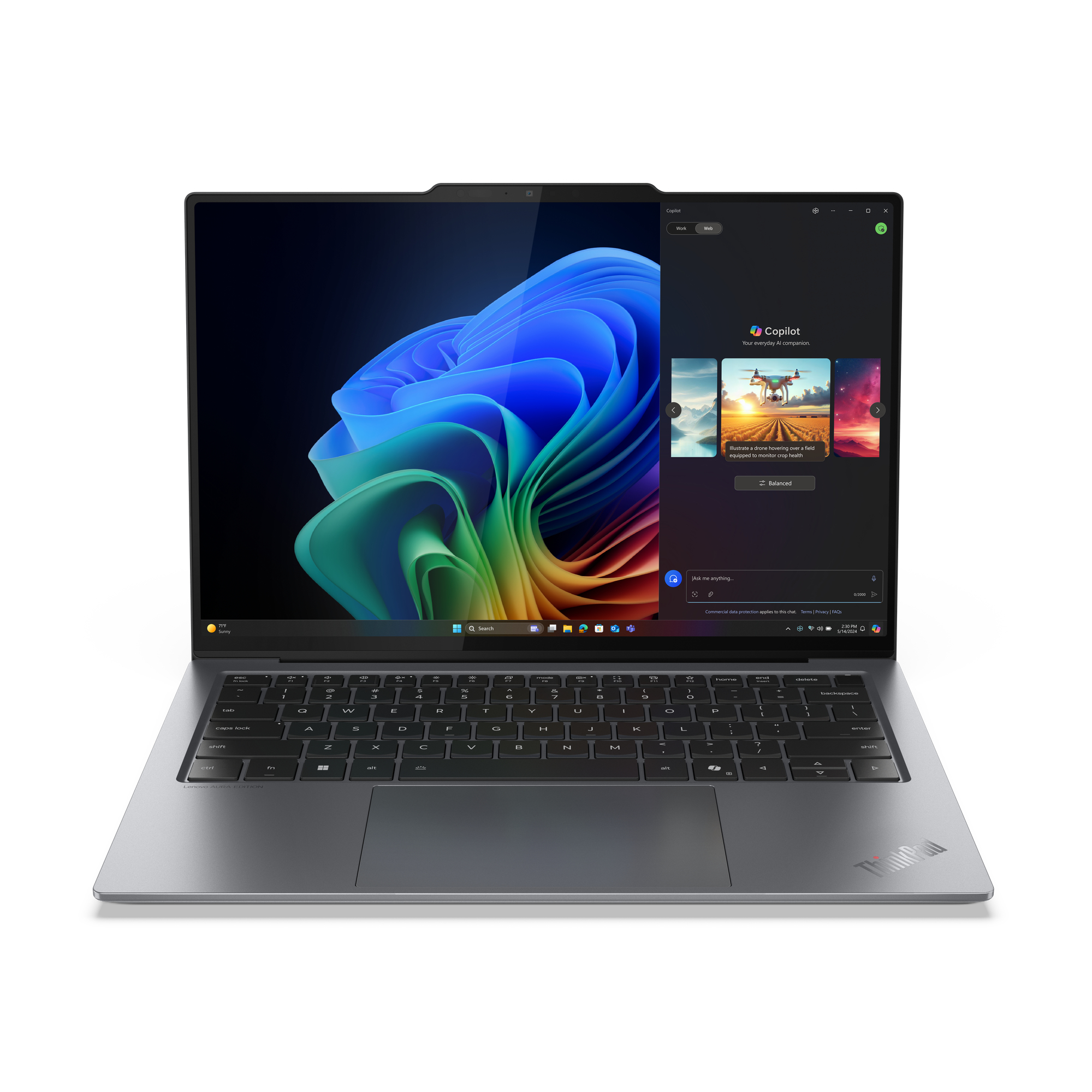 LENOVO ThinkPad X9-14 G1 Intel Core Ultra 7 258V 14inch WUXGA 32GB 1TB SSD M.2 2242 PCIe Intel Arc W11P 3YR Premier "21QA002KRI" ((timbru verde 3.5 lei)