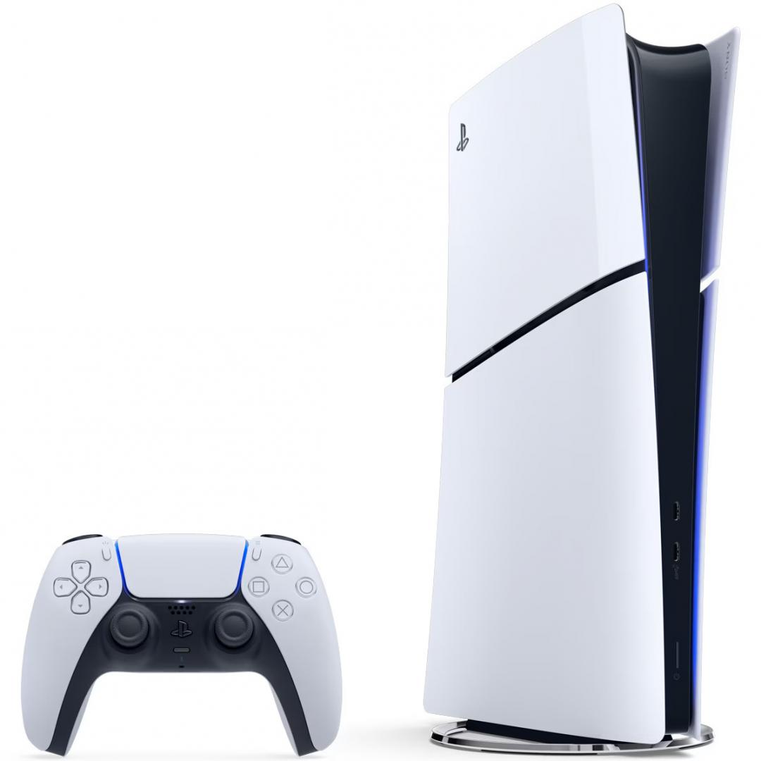 Sony PS5 Slim Digital Edition 1TB White "SY-EXP-PS5SLIMDIGITALEDITION1TBWH" (timbru verde 0.8 lei)