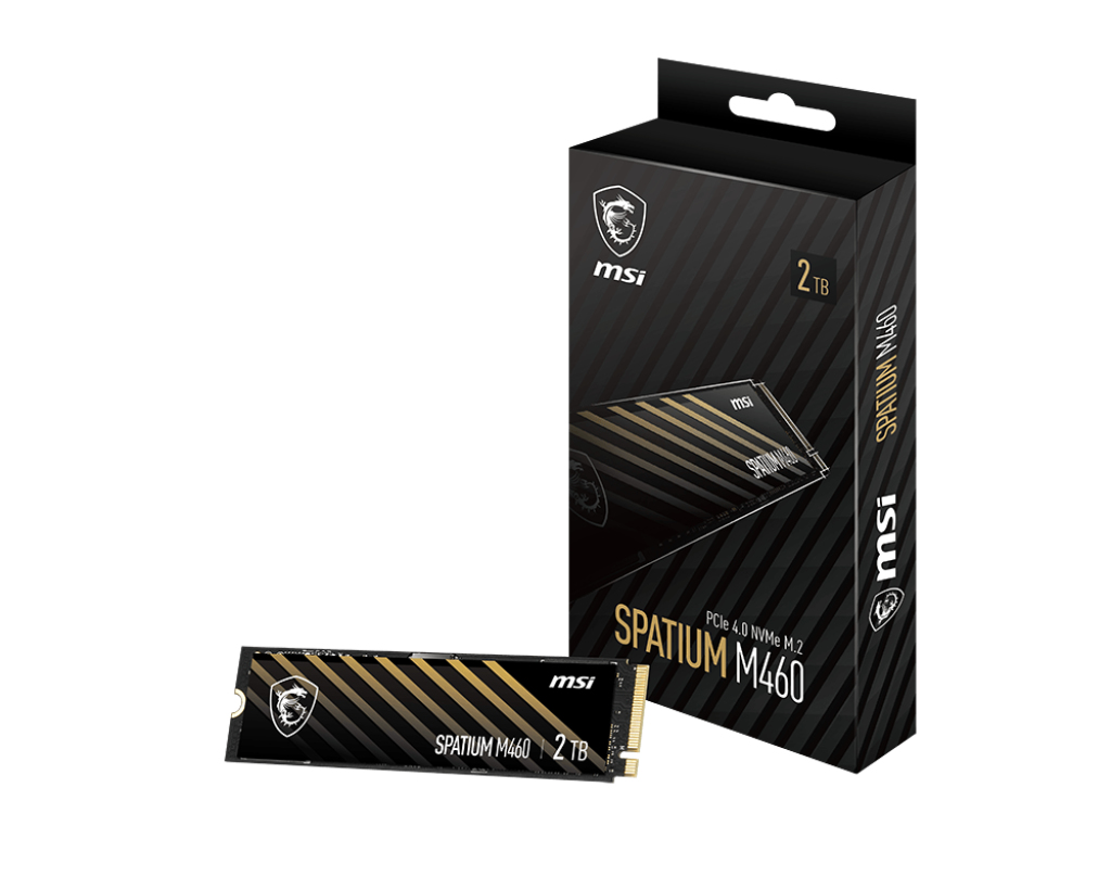 SSD MSI SPATIUM M460 PCIe 4.0 NVMe M.2 1TB "SPATIUM M460 PCIe 4.0 NVMe M.2 1TB"