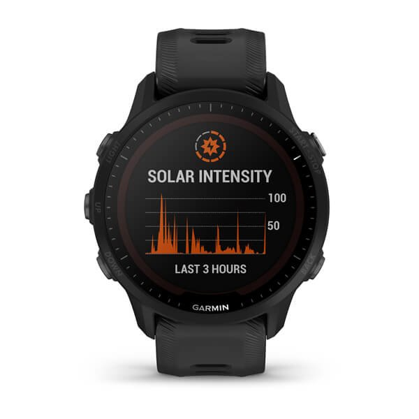 Smartwatch Forerunner 955 3.3cm (1.3") MIP, Digital, 260x260px, Touchscreen, Wi-Fi, GPS (satellite), Negru"010-02638-20" - imagine 2