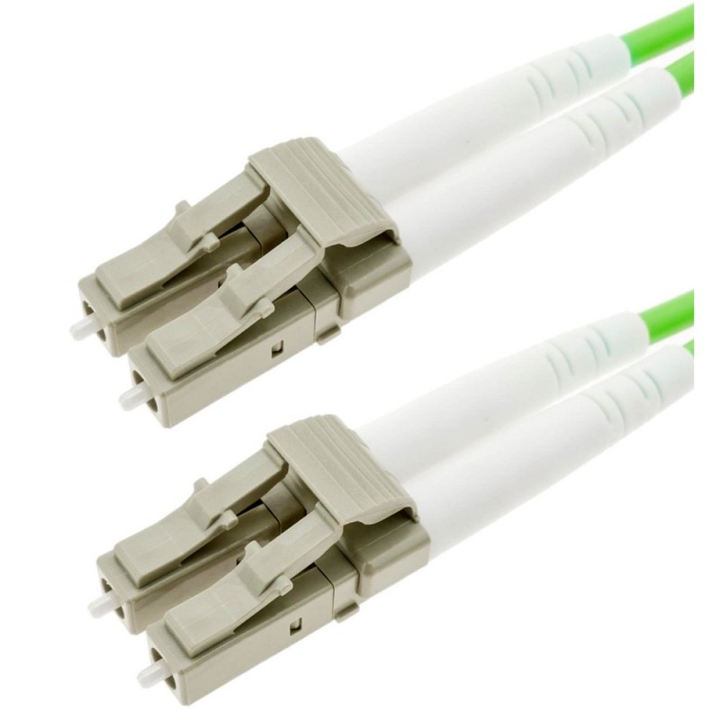 Patchcord FO LC/PC-LC/PC, MM OM5 50/125, manta LSZH 3.0mm, duplex 3m - EMTEX "LC-LC-MM5/DX-3" (timbru verde 0.8 lei)