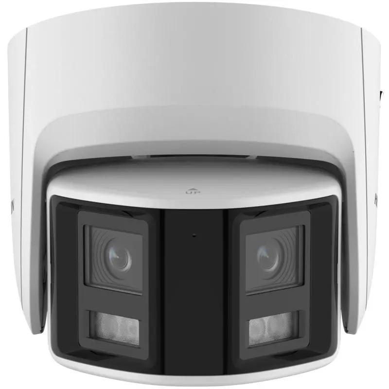 CAMERA IP Hikvision, turret pt. interior | exterior, dist. IR 30 m, tip lentila fixa 2.8 mm, 4 Mpx, microfon, PoE, carcasa metal, slot SD card, "DS2CD2347G2PLSUSL2" (timbru verde 0.8 lei)