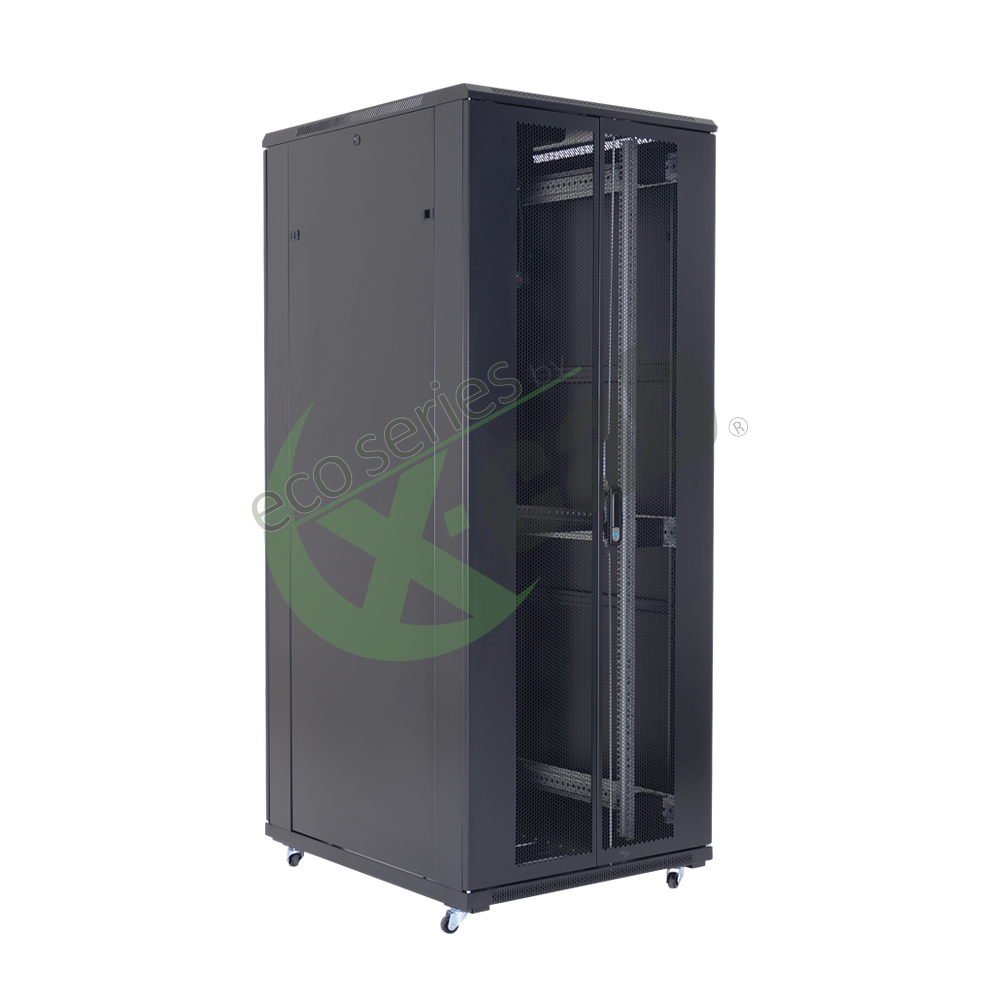 CABINETE Xcab metalic de podea 19", tip rack stand alone, 32U 800x1000 mm, Eco Xcab A3 MD "A38032-MD.9004"