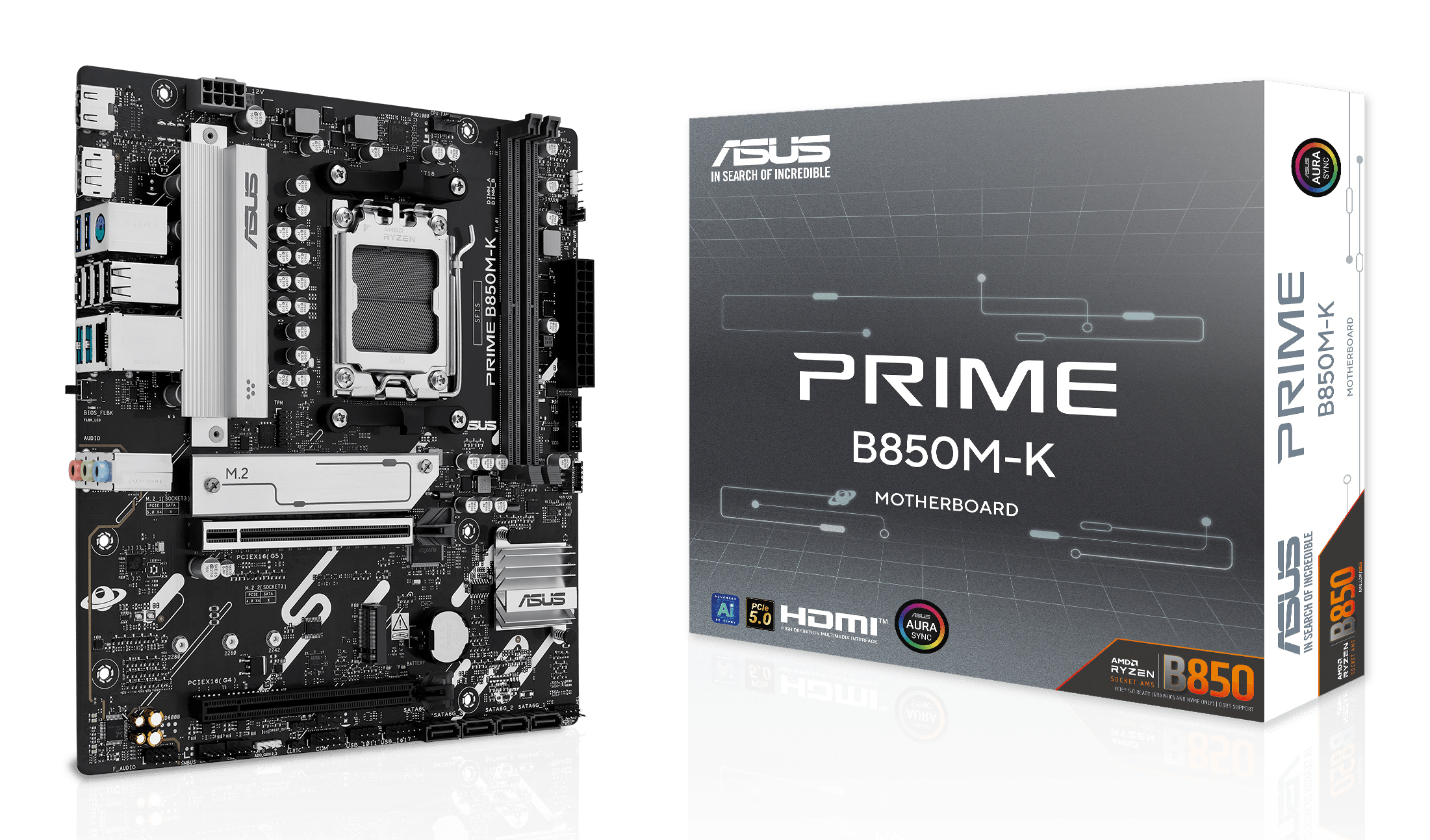 Placa de baza PRIME B850M-K "90MB1LV0-M0EAY0"